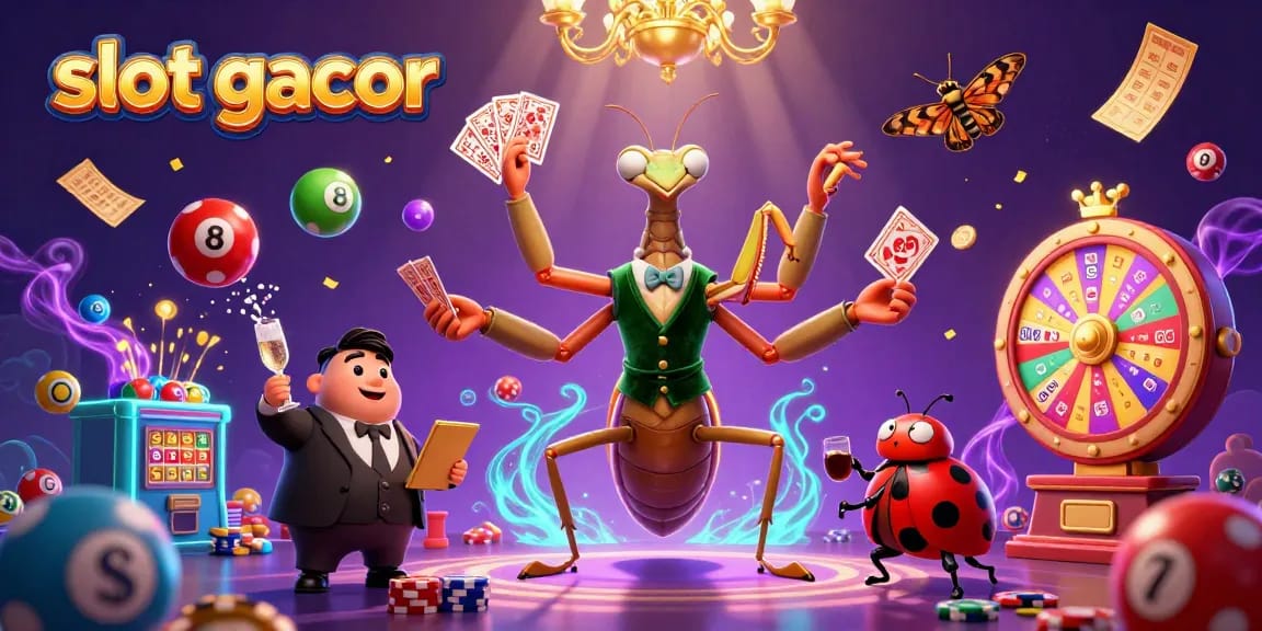 Menangkan slot gacor dengan ilustrasi kartun 3D yang penuh kegembiraan.