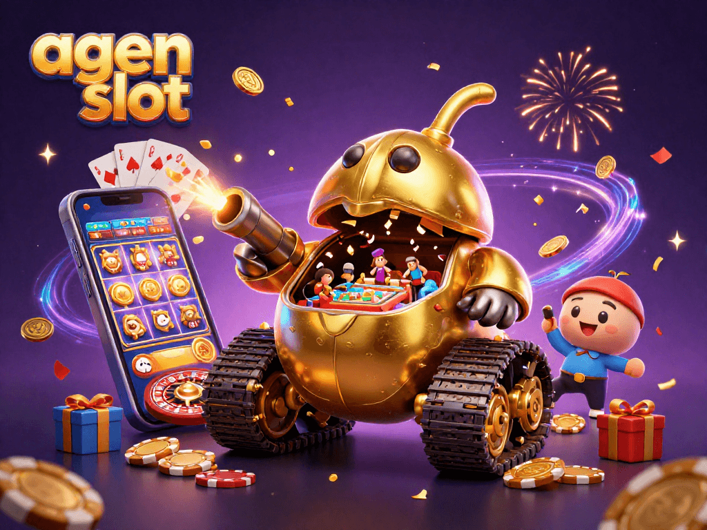 Menangkan slot agen slot dengan pengalaman kasino mini dan karakter unik yang meriah.