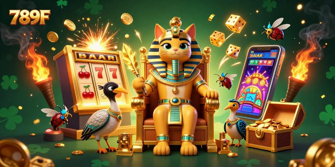 Engage in superb gaming action at 789F with jackpot-winning slot machines and delightful 3D characters.