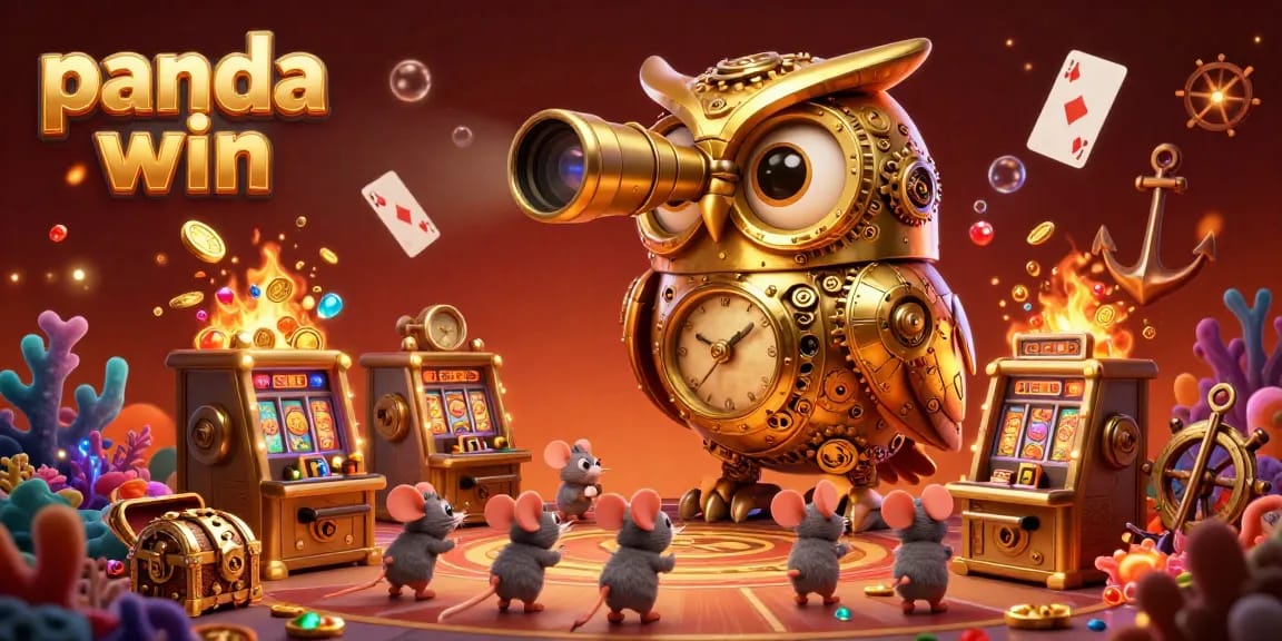 Experience the thrill of winning at panda win with vibrant casino action illustrations.