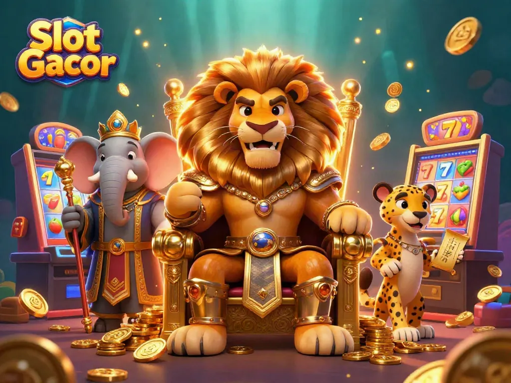 Menangkan Slot Gacor dengan berkah singa raja, sosok bijak gajah, dan pengantar cepat cheetah