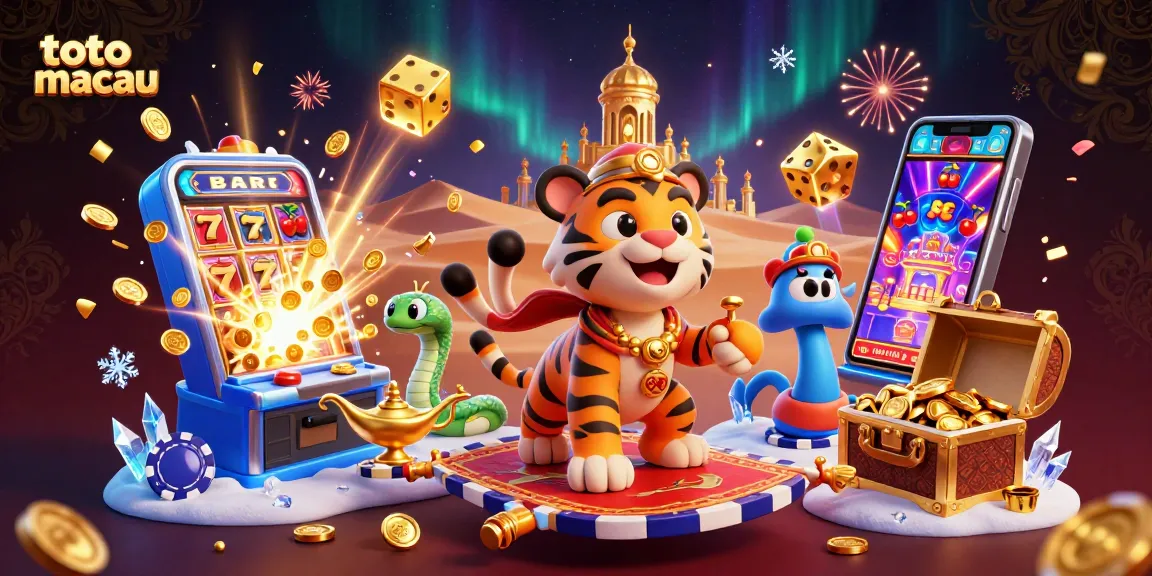 Toto Macau: Menangkan jackpot dalam permainan slot penuh warna dengan karakter sultan dan lampu sihir