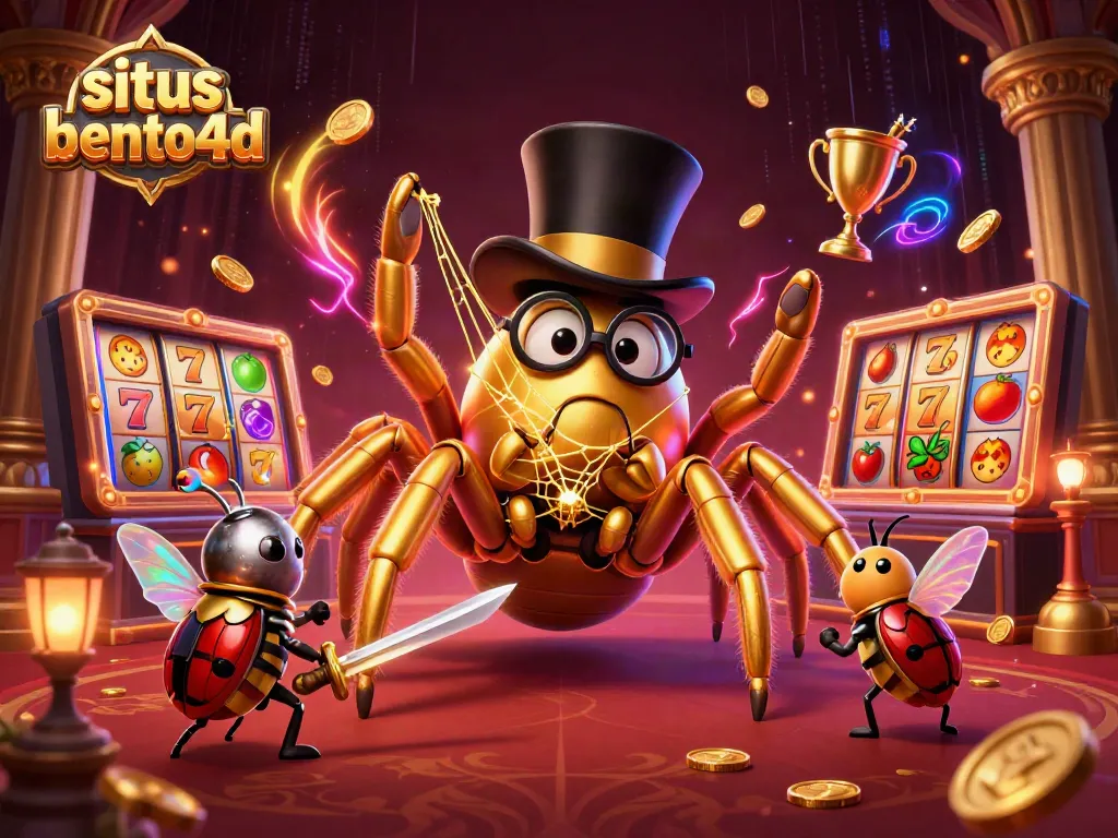 Engage with the exciting world of situs bento4d, where golden symbols and dynamic slot reels come alive.