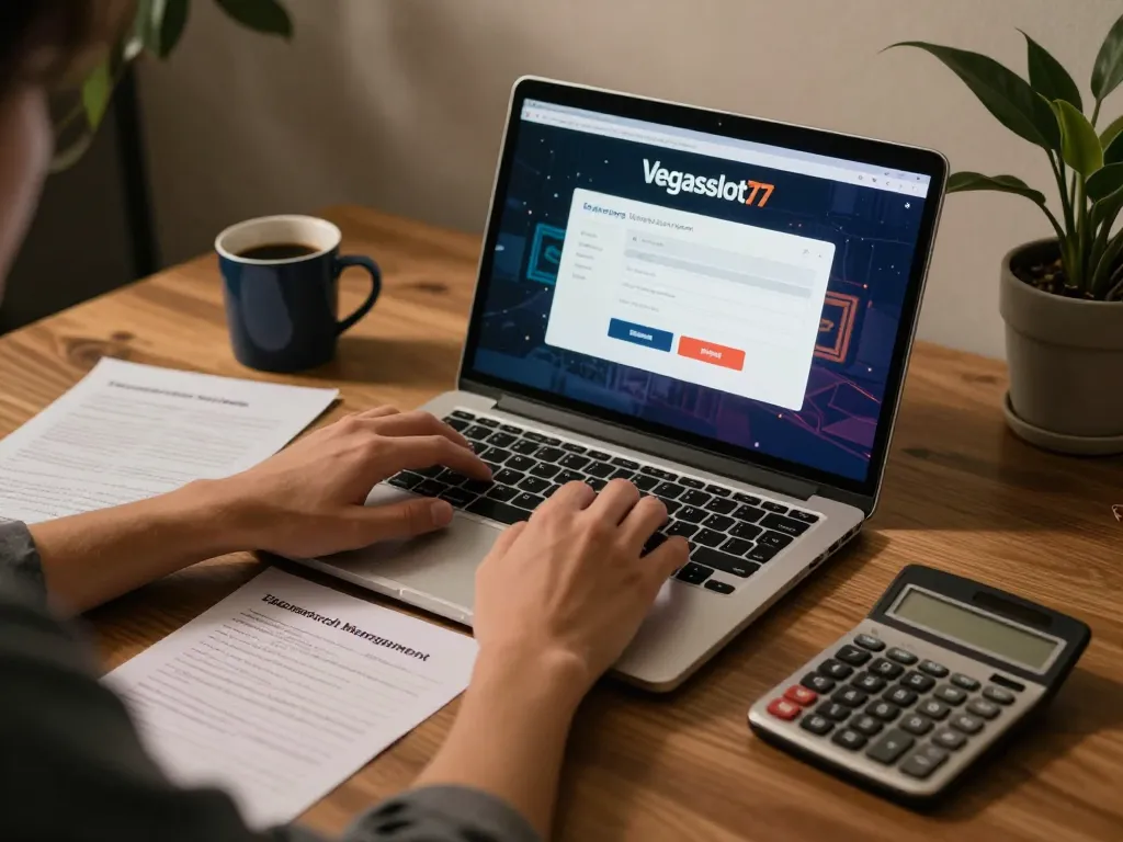 Logging into vegasslot77 for online casino gaming strategy and bankroll management