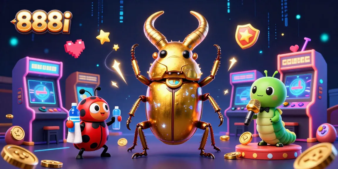 Spin and win with 888i’s vibrant casino gaming scene featuring dynamic characters and immersive elements.