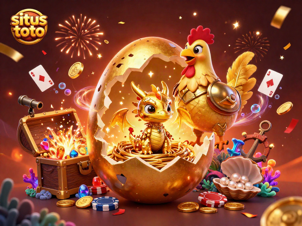 Raih kemenangan besar di situs toto dengan ilustrasi menarik yang menggambarkan petualangan kasino.