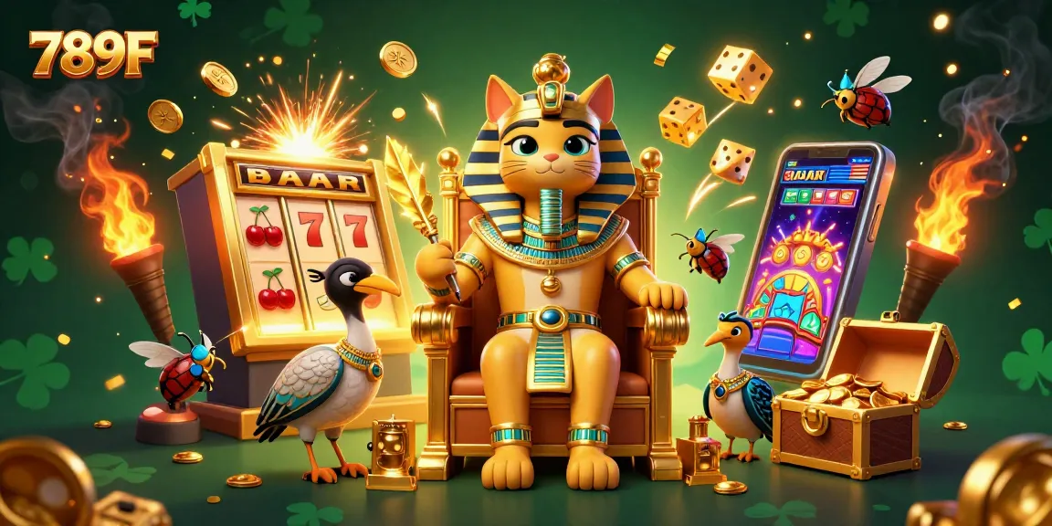 Engage in superb gaming action at 789F with jackpot-winning slot machines and delightful 3D characters.