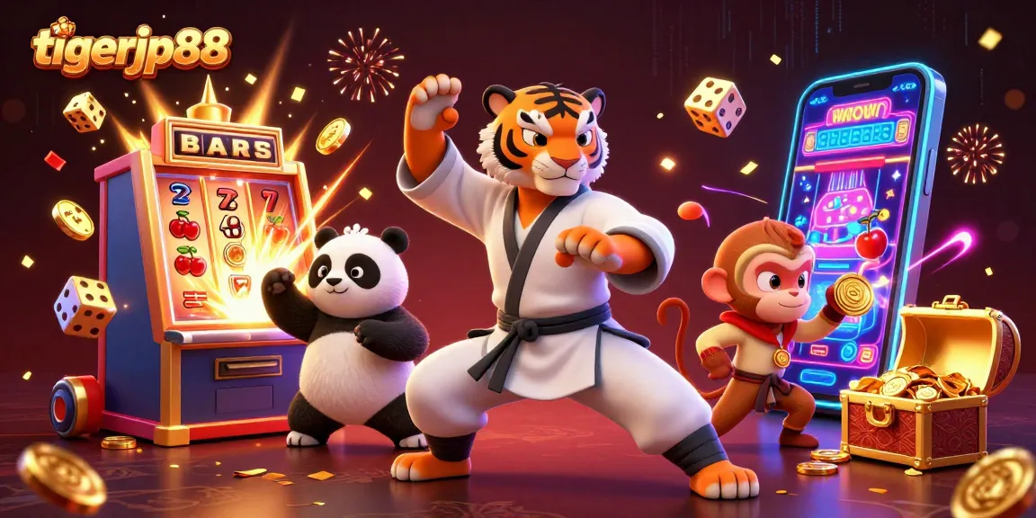 Menangkan jackpot dengan tigerjp88, permainan slot 3D penuh aksi dengan karakter menarik.