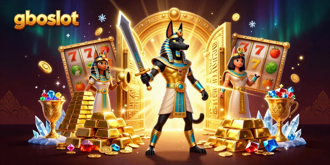Raih kemenangan besar di gboslot dengan pemandangan yang memukau dari Anubis!