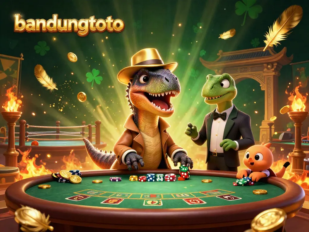 Join the action at bandungtoto, where a velociraptor card counter tries to blend in at a blackjack table.