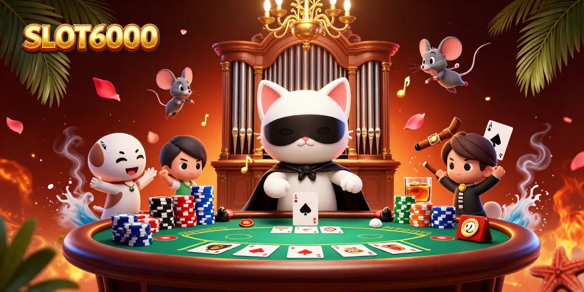 Mainkan SLOT6000 dengan petualangan kasino interaktif di dunia gambar 3D yang memukau!