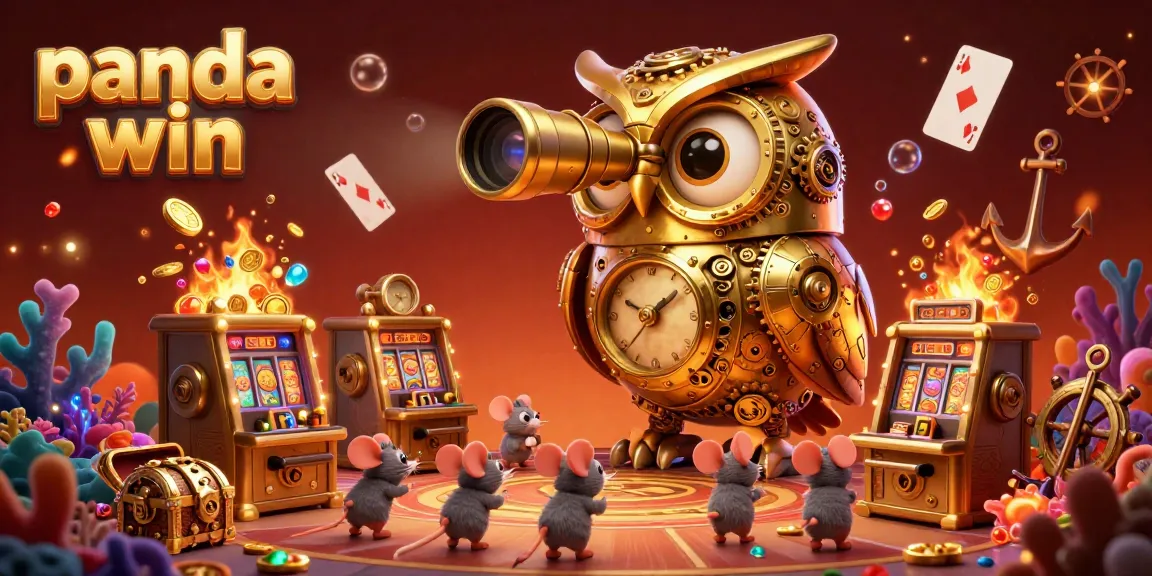 Experience the thrill of winning at panda win with vibrant casino action illustrations.