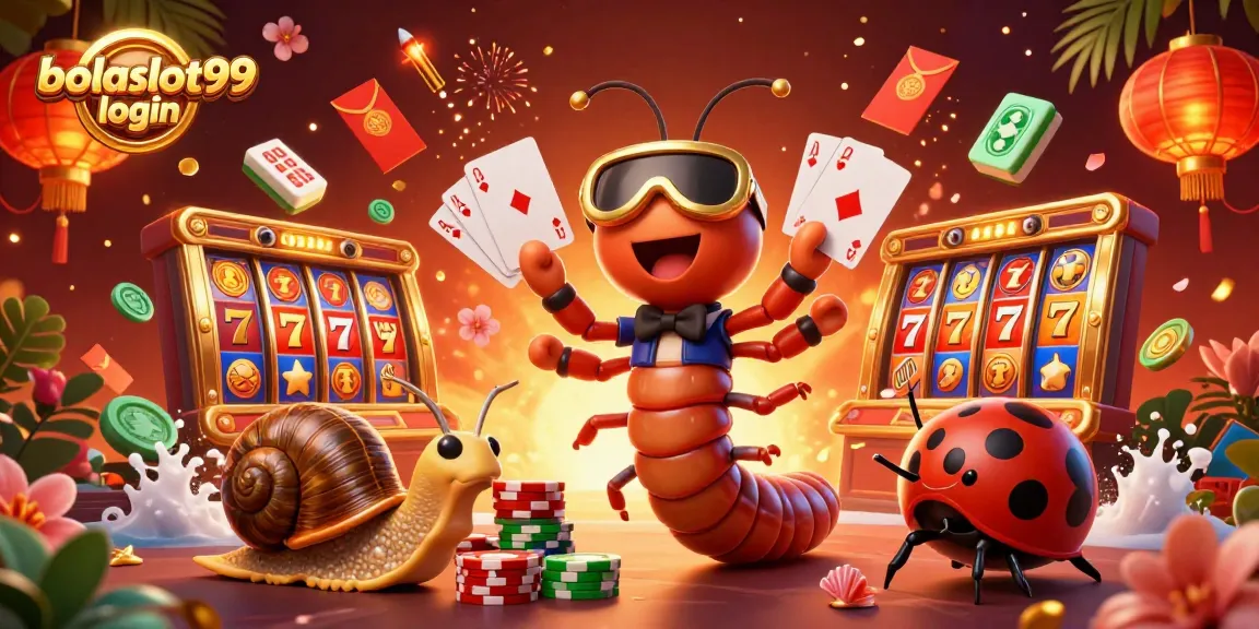 Experience the thrill of bolaslot99 login as vibrant casino characters energize the game.