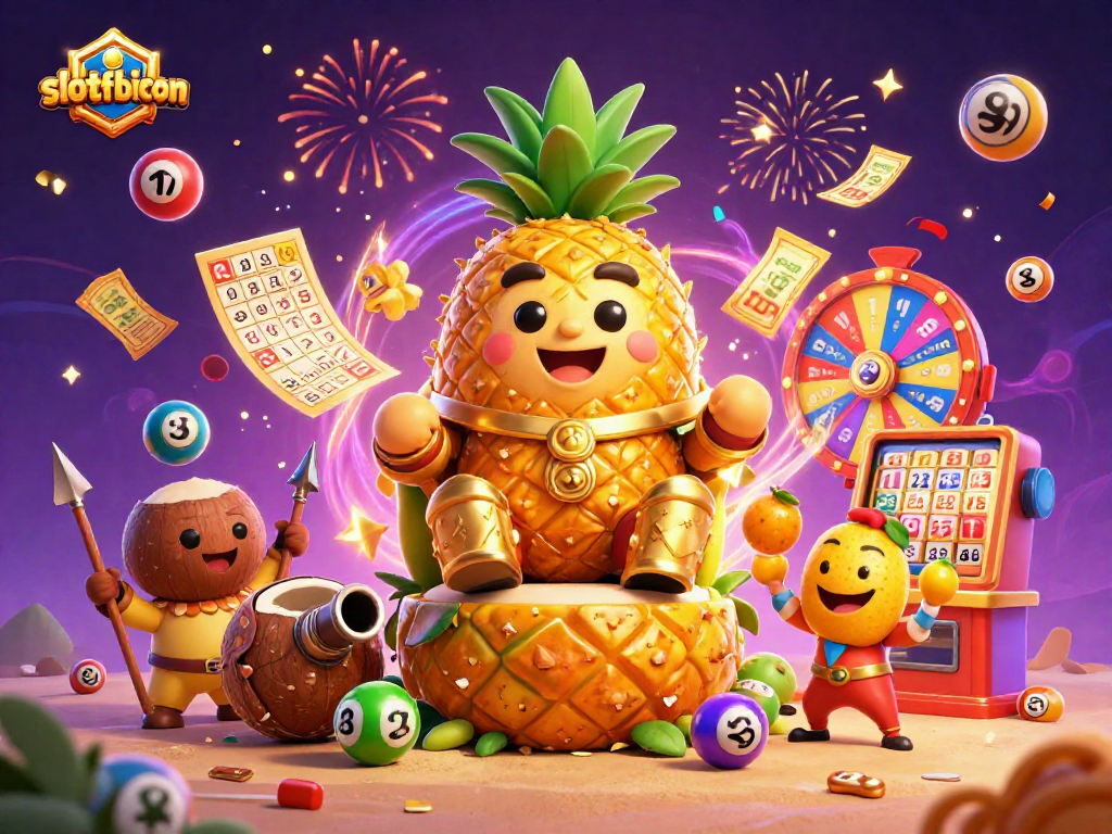 Experience excitement with slotfbicon's vibrant characters and dynamic lottery elements.