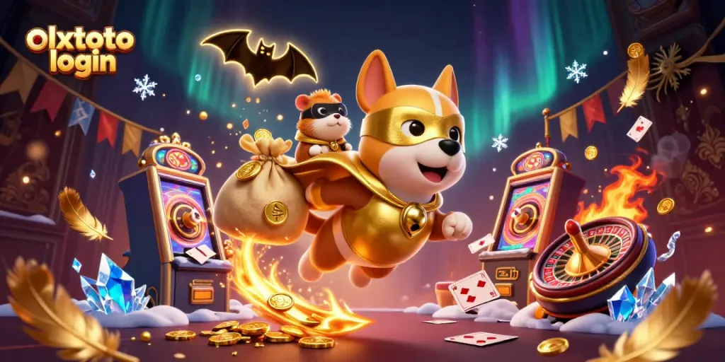 Experience seamless olxtoto login with a powerful superhero theme featuring vibrant casino elements.