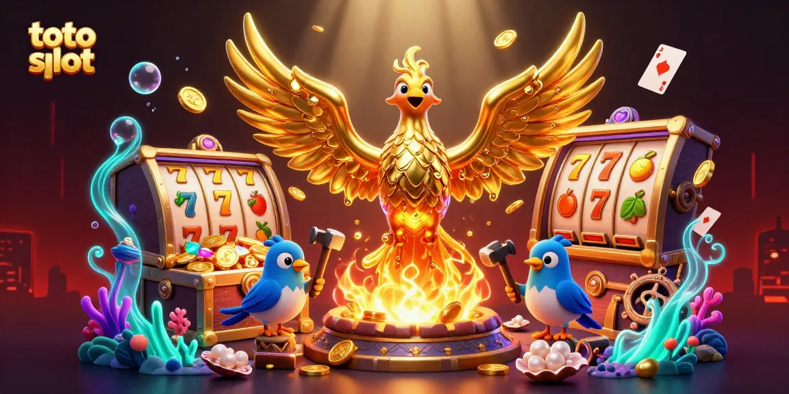 Spin the reels of toto slot with molten gold phoenix and dynamic casino elements.