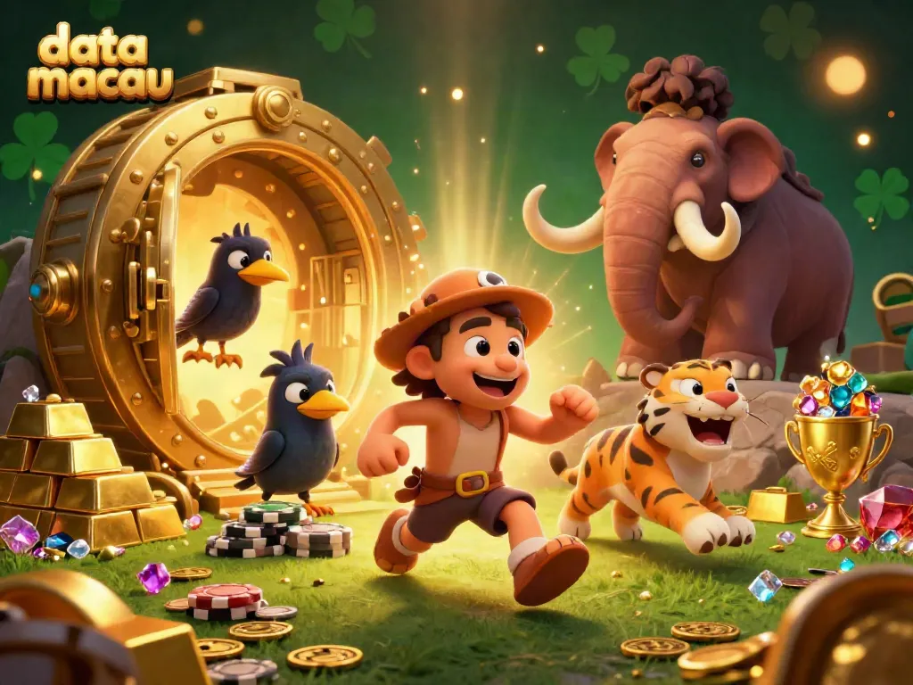 Melihat data macau yang menggembirakan melalui permainan slot bertema prasejarah dengan karakter menarik.