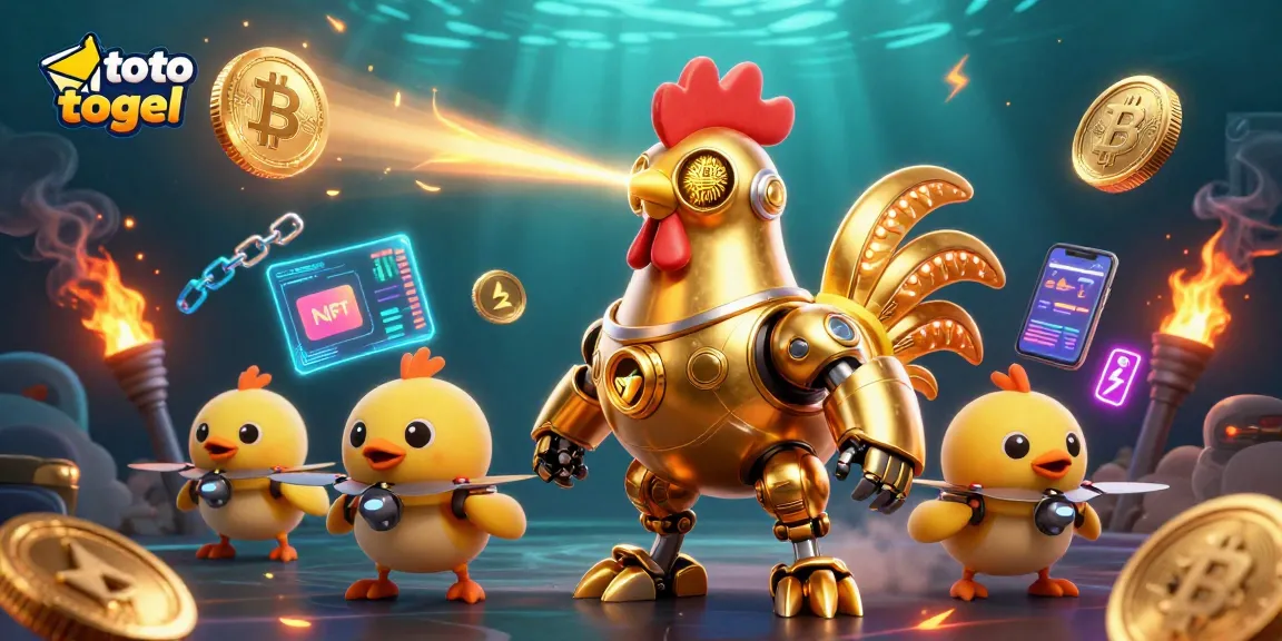 Experience thrilling toto togel gameplay with vibrant 3D characters and casino elements.